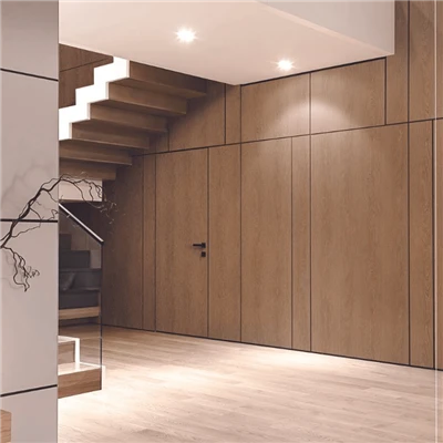 Wood Effect Panel Wallpaper