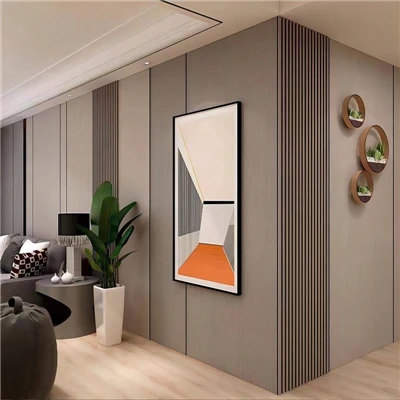 Bamboo Charcoal Wall Panel With PVC Foil