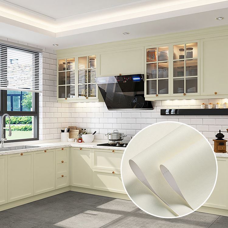 Vinyl Covering for Kitchen Cabinets